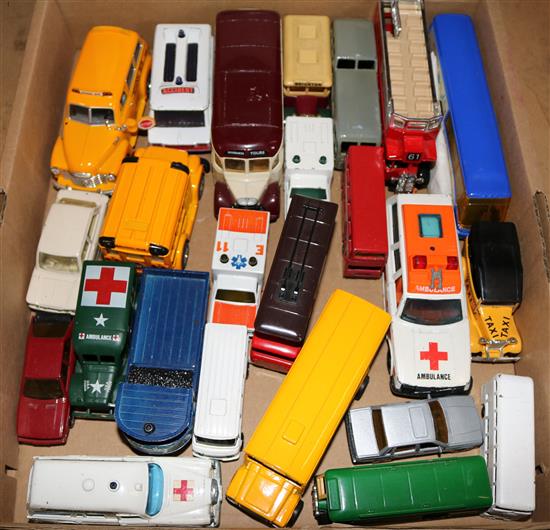 Mixed collection of Corgi cars etc